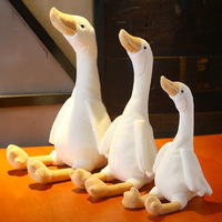 Peluche géante en polyester et coton PP, modèle Goose Daisy Gallop Duck Swan, best-seller transfrontalier, vente en gros