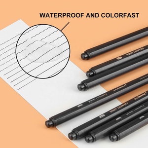 SeamiArt 10 Kích Cỡ Đen Fineliner Pigment Liner Bút Micro Kim Bút Phác Thảo Không Thấm Nước Vẽ Bút Đồ Dùng Học Tập Nghệ Thuật - Product Image 3