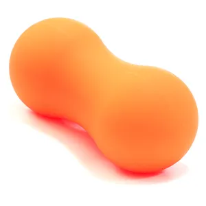 كرة تدليك من السيليكون على شكل حبة الفول السوداني للتدليك العميق للأنسجة قابلة للحمل بجودة عالية من Amyup