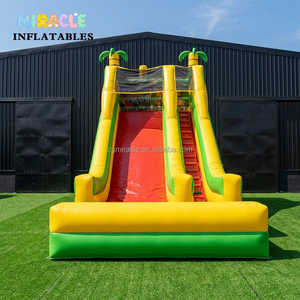 Glissade géante gonflable animaux de la jungle de qualité supérieure, équipement de jeu extérieur pour enfants, idéal pour la location événementielle - Product Image 3