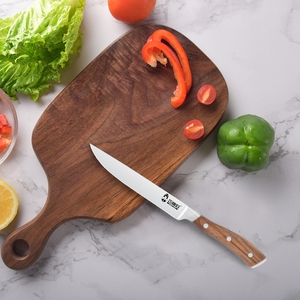 Couteau à Steak allemand 1.4116 en acier inoxydable <span class=keywords><strong>de</strong></span> 5 pouces avec manche en bois d'olivier couteau à viande - Product Image 6