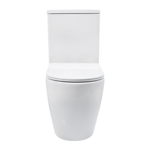 <span class=keywords><strong>WC</strong></span> en céramique blanche émaillée à poser au sol, vente en gros, <span class=keywords><strong>moins</strong></span> <span class=keywords><strong>cher</strong></span>, toilettes deux pièces, chasse d'eau en spirale, cuvettes de <span class=keywords><strong>WC</strong></span> pour salle de bain - Product Image 3