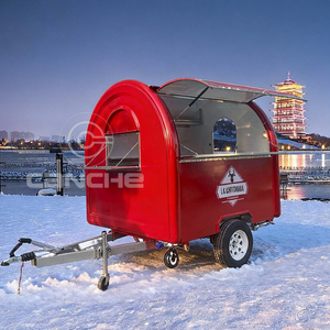 Remorque alimentaire mobile de haute qualité personnalisable, entièrement équipée, chariot alimentaire, camion de vente de nourriture - Product Image 2