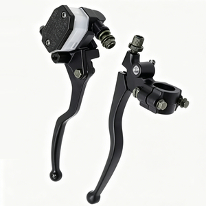 Levier de <span class=keywords><strong>frein</strong></span> hydraulique <span class=keywords><strong>avant</strong></span> droit pour moto, compatible avec les modèles <span class=keywords><strong>50cc</strong></span>, 125cc, 150cc, 250cc, GY6, Dirt Pit Bike, Scooter, ATV - Product Image 3