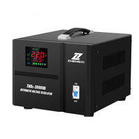 Stabilisateurs de tension monophasés 220V à sortie stable pour usine / Protection de l'alimentation CA 1KVA 2KVA 3KVA