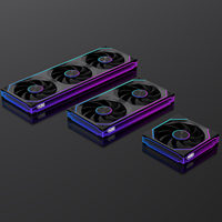 LOVINGCOOL 2026 New Aio Integrated DIY Fast Cooing Fan Computer PC Case ARGB Fan 120mm Speed Display CPU Radiator Cooler Gaming