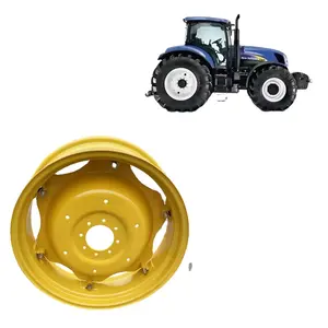 W8x42 Agriculture Massey Tractor Rims 10x24 18.4.34 Tractor Wheel Rim For Tractor Uz Mtz80