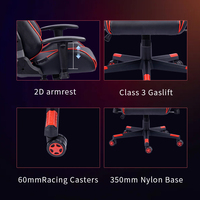 Chaise de jeu rvb Esports, vente en gros, fauteuil de course pour ordinateur, bon marché, pour maison