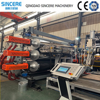 Machine d'extrusion de feuilles de plastique solide PP pour la fabrication de panneaux en feuilles de PP thermoformées