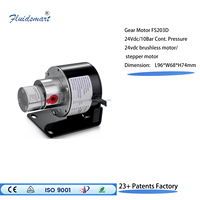 Mini pompe à eau électrique 24V 40W SS316L à entraînement magnétique Micro pompe à engrenages pour imprimante à jet d'encre Aérosol Machine de dialyse Système de refroidissement