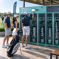 Casiers intelligents à paiement sans contact pour la location de raquettes de tennis, de ballons de football et de ballons de basket, casiers intelligents personnalisables avec API SDK