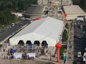 Tùy chỉnh 2025 mới ngoài trời lớn triển lãm thương mại tổ chức sự kiện bên nhôm đám cưới Tán lều - Product Image 5