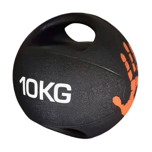 Venta al por mayor de fábrica: BETER, mancuernas de goma sólida ecológicas y duraderas para rehabilitación y entrenamiento de fuerza, con doble asa, 10 kg - Product Image 1