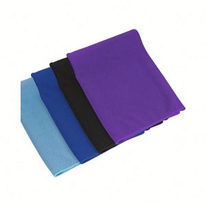 Serviette de sport microfibre imprimée à séchage rapide pour adulte, légère, couleur unie, pour yoga, course, randonnée, technique anti-transpiration rafraîchissante - Product Image 1