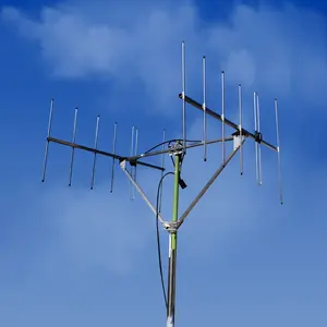 高增益VHF八木150MHz 550MHz 16dbi双频八木天线，用于BTV广播和双向无线电
