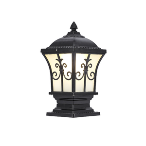Lámpara de Jardín LED de Bronce para Exteriores, IP65, con Pantalla de Vidrio, Regulable, 500 Lúmenes, Luz Blanca Cálida, Decorativa para Caminos, Porche y Jardín - Product Image 1
