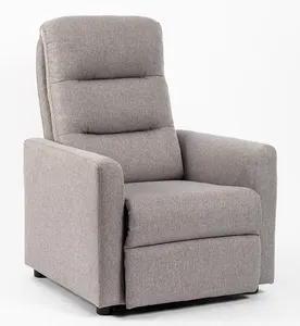 Cadeira de sofá reclinável para sala de estar Vanbow profissional por atacado personalizada moderna de cânhamo fino