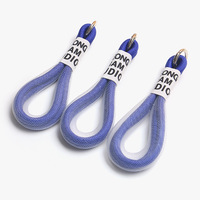Pendentif breloque coréen TOLKA pour sacs et voitures, porte-clés et cadeau pour téléphone mignon avec cordon fluorescent, fait main en polyester