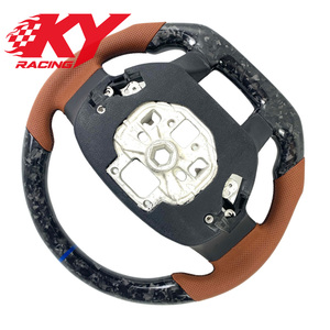 Volant de course en fibre de carbone forgé sur mesure pour Ford Harley-Davidson Edition SVT Raptor R Rattle F150 XLT F250 F350 - Product Image 3