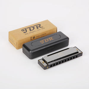 JDR-10B personnalisé Logo <span class=keywords><strong>Diatonique</strong></span> Instrument Entrée de gamme 10 Trous <span class=keywords><strong>Harmonica</strong></span> avec C Tone Bruce <span class=keywords><strong>Blues</strong></span> pour Débutants Prix de gros - Product Image 2