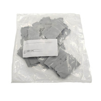 2004-1291 Bornier de raccordement traversant industriel DIN Rail Mount, connecteur gris, original allemand, en stock 2004-1291