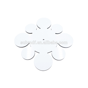 Bán Buôn 20Cm <span class=keywords><strong>DIY</strong></span> Trang Trí Nội Thất Tùy Chỉnh Gỗ MDF Trống Thăng Hoa Đồng Hồ Treo Tường - Product Image 3