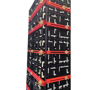 Sistema di Casseforme in Plastica Industriale per Calcestruzzo, Puntello Regolabile Riutilizzabile, Impalcatura a Telaio <span class=keywords><strong>H</strong></span> per Carichi Pesanti - Product Image 1