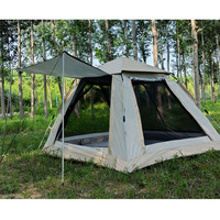 Tente imperméable de voyage d'usine de tente de vente chaude pour la tente extérieure campante de camping de 2 4 6 personnes
