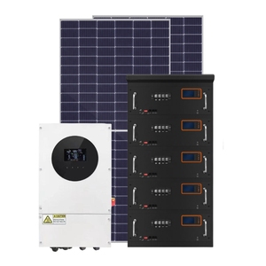 ระบบกักเก็บพลังงานแสงอาทิตย์ครบชุด 48V 3Kw 5Kw 8Kw 10Kw ระบบพลังงานแสงอาทิตย์สำหรับบ้านแบบไฮบริด ระบบไฮบริดแบบออฟกริด - Product Image 4