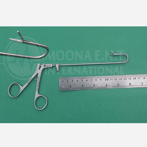 Pince crocodile en acier inoxydable, longueur 15 cm, mâchoires orientées à 180 degrés vers l'arrière, outils de manipulation confortables, pince crocodile - Product Image 1