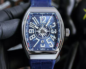 นาฬิกาข้อมืออัตโนมัติทรงรีสุดหรู คลาสสิก วัสดุสแตนเลสสตีล สายยาง สปอร์ต หน้าปัดเรืองแสง พร้อมฟังก์ชั่นปฏิทิน คุณภาพสูง - Product Image 1