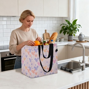 Nueva Llegada, Bolsas de Compras Reutilizables de Lona con Diseño Personalizado de Marca de Lujo Hawaiana, Bolsas de Viaje, Bolsa de Compras Impermeable - Product Image 5