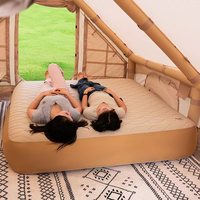 Matelas pneumatique léger en TPU pliable et portable pour le camping, la randonnée et les voyages
