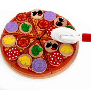 <span class=keywords><strong>Cuisine</strong></span> éducative <span class=keywords><strong>et</strong></span> nourriture ensemble <span class=keywords><strong>de</strong></span> <span class=keywords><strong>pizza</strong></span> en bois jouets <span class=keywords><strong>de</strong></span> jeu pour enfants d'âge préscolaire - Product Image 2
