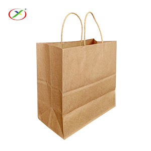 <span class=keywords><strong>Sac</strong></span> de shopping en carton <span class=keywords><strong>kraft</strong></span> <span class=keywords><strong>personnalisable</strong></span> <span class=keywords><strong>pas</strong></span> <span class=keywords><strong>cher</strong></span> avec poignées et logo pour l'emballage - Product Image 5