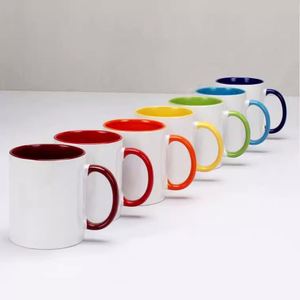 Taza de Cerámica Creativa para Publicidad, Impresión por Sublimación de Calor, Logotipo Personalizado, Venta al por Mayor, Taza con Recubrimiento - Product Image 5