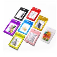 Impresión personalizada holográfica bolsas de plástico Mylar Opp embalaje transparente ziplock bolsa de la caja del teléfono móvil