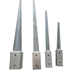 Base de <span class=keywords><strong>poteau</strong></span> galvanisée <span class=keywords><strong>4x4</strong></span> - Product Image 1