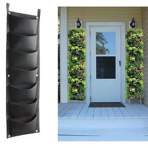 Jardinière verticale en feutre pour plantes, sac de culture mural en feutre pour fleurs, sacs de plantation pour jardin mural vertical - Product Image 5