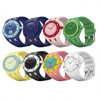 Boîtier de montre en céramique pour homme, design personnalisé, couleurs sur mesure, fabriqué par SG S Verified Factory, bracelet en caoutchouc FKM Royal pop.