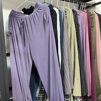 Celana Kulot Polyester/Katun Bekas Berkualitas Tinggi Harga Grosir Modis untuk Wanita Musim Semi Merek Antelope