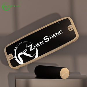 Zhensheng logotipo personalizado antideslizante Yoga entrenamiento Fitness Tabla de equilibrio de madera con rodillo multifunción ejercicio tabla de equilibrio - Product Image 3
