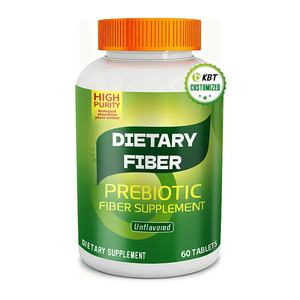 Suplemen Serat Diet Formula Khusus Label Pribadi Pil Tablet Serat Prebiotik - Product Image 1