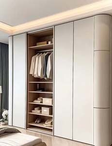 Armario Moderno de Vidrio BALOM, Armario de Madera para Dormitorio, Mueble Moderno para el Hogar, Armario Funcional para Ropa - Product Image 6