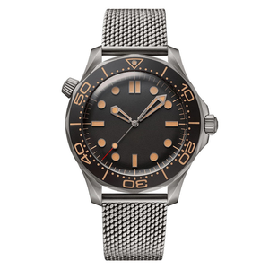 Orologio Automatico Meccanico di Lusso 007 per <span class=keywords><strong>Uomo</strong></span>, 42mm, Impermeabile, in Acciaio Inossidabile, con Funzione Luminosa - Product Image 1