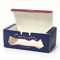 Boîtes en papier personnalisées recyclables pour scones, emballages pour gaufres françaises, biscuits et bagels pour boulangeries (vente en gros)