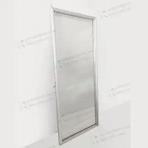 Upright Aluminum Glass Door Standing Soft drink Vertical Display Refrigerator