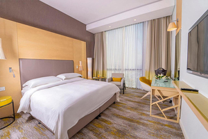 Conjuntos de muebles de dormitorio de hotel de cinco estrellas modernos Fabricante de muebles de hospitalidad comercial <span class=keywords><strong>Suministros</strong></span> de habitación de hotel de madera para - Product Image 4