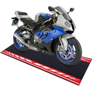 Tapis de moto 78 x 31 pouces, imperméable, antidérapant, robuste, protection du sol de garage pour usage intérieur - Product Image 4