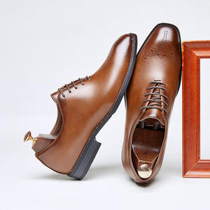 Costume formel d'affaires en cuir de haute qualité, sur mesure et luxueux, avec lacets et chaussures classiques pour hommes - Product Image 4